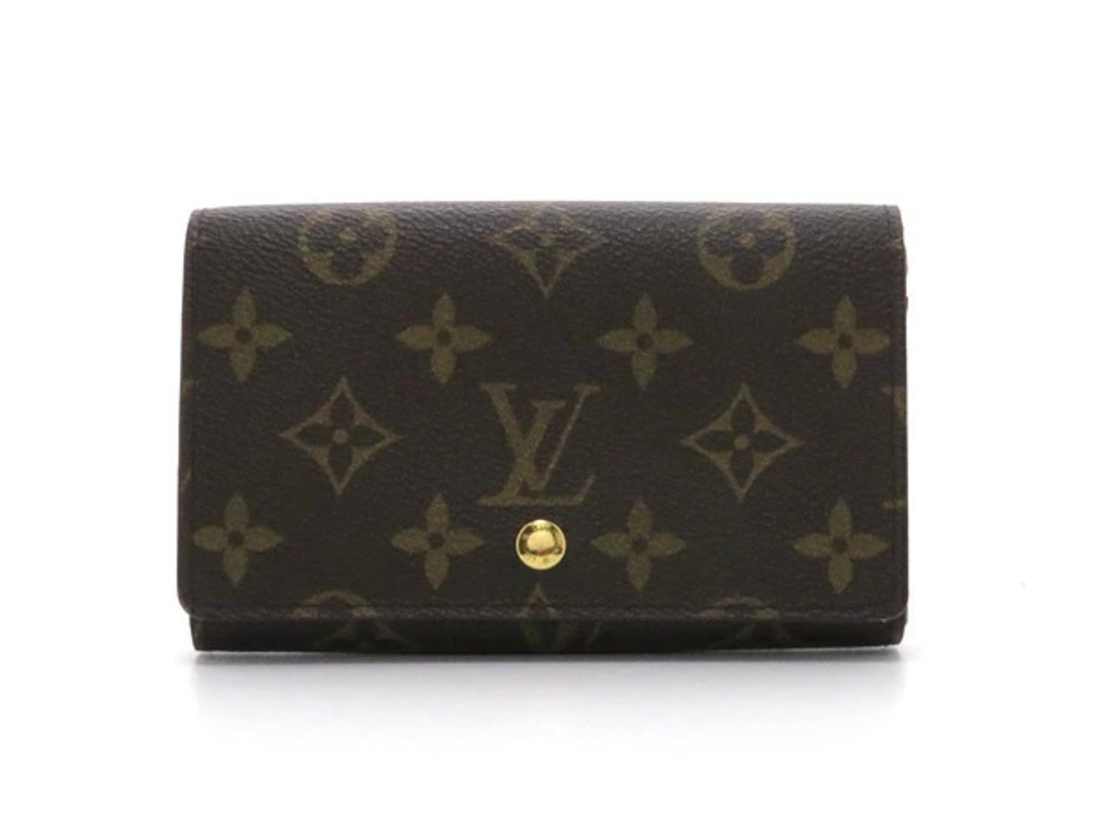 LOUIS VUITTON Accessories Wallet Portemonnaie Billet Tresor Monogram